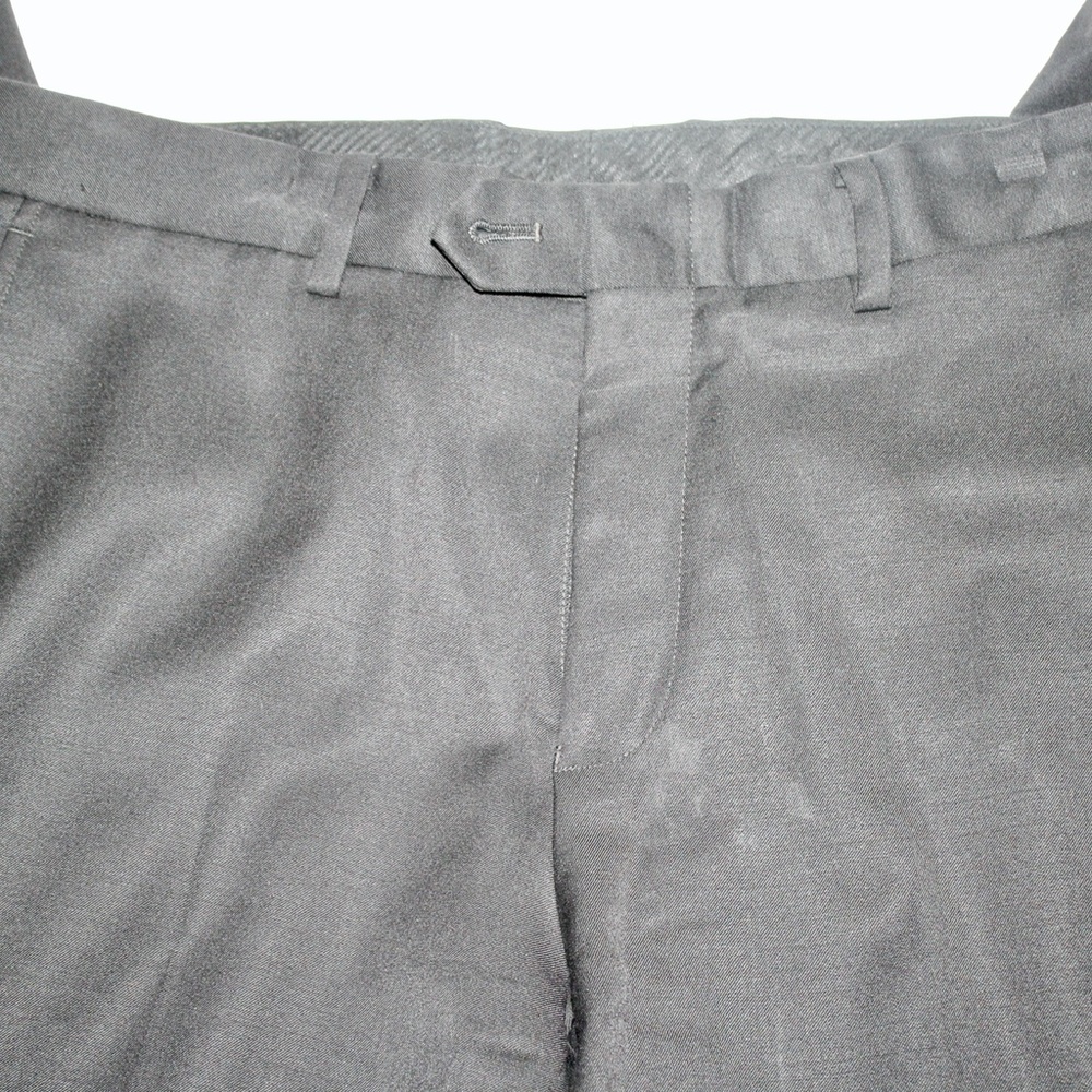 BAR III SLIM FIT BLACK FLAT FRONT DRESS PANTS 32 X 27